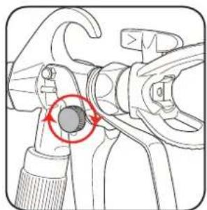 Ozito ASG-6000 - Locking the Spray Gun Trigger - 1