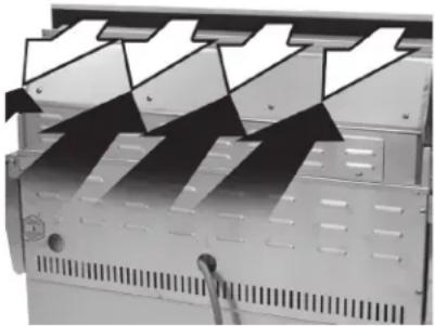 LYNX LF36ATR-LP - WIND HITTING GRILL - 1