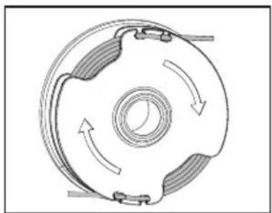 McGregor MET4530 - IMPORTANT - ALWAYS WIND THE LINE ONTO THE UPPER SECTION OF THE SPOOL FIRST. - 4