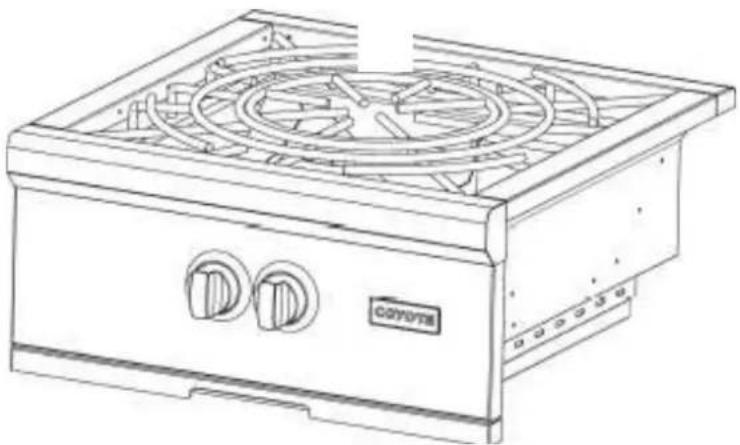 COYOTE C1PBNG - Lighting Instructions for your Side Burner - 1