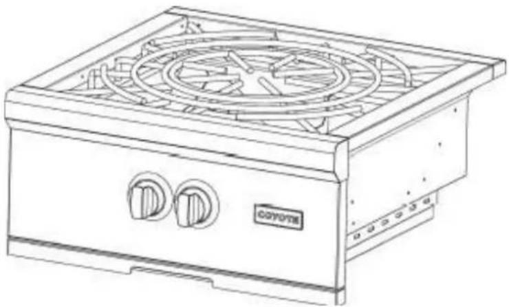 COYOTE C1PBNG - Coyote Stainless Steel Side Burner Use & Care Manual - 1