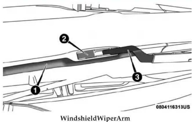 WindshieldWiperArm 0804116313US
