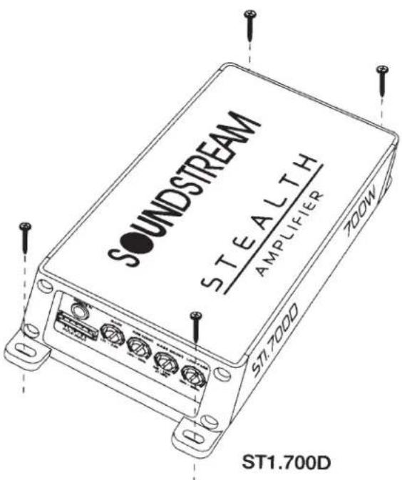 SOUNDSTREAM STEALTH AMPLIFIER ST1.700D 700W ST1.700D