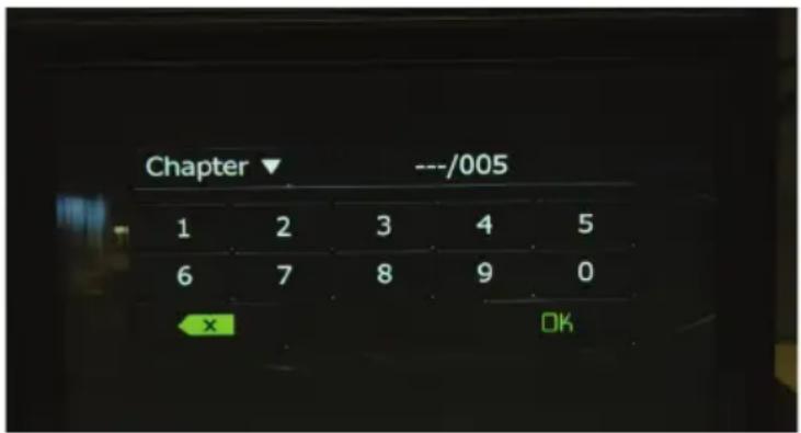 Chapter ▼ ---/005 1 2 3 4 5 6 7 8 9 0 x OK