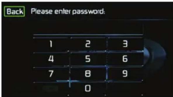 Back Please enter password: 1 2 3 4 5 6 7 8 9 0