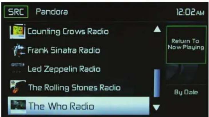 SRC Pandora 12:02AM Counting Crows Radio Frank Sinatra Radio Led Zeppelin Radio The Rolling Stones Radio The Who Radio Return To Now Playing By Date