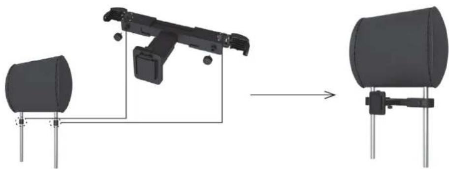 AUDIOVOX AVX10USB - Docking Bracket Installation - 2
