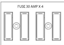 FUSE 30 AMP X 4