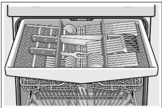 BOSCH Serie 4 SMS46JW09G - Cutlery drawer \* - 1