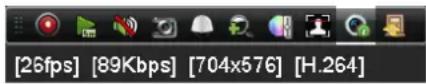 CONCEPTRONIC C8XVR - Quick Seng Toolbar in Live View Mode - 17