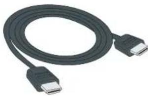Coiled black cable with two USB connectors (no text or symbols visible)