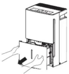 GE APER50LZ - Removing Collected Water - 1