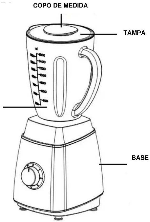 COPO DE MEDIDA TAMPA BASE
