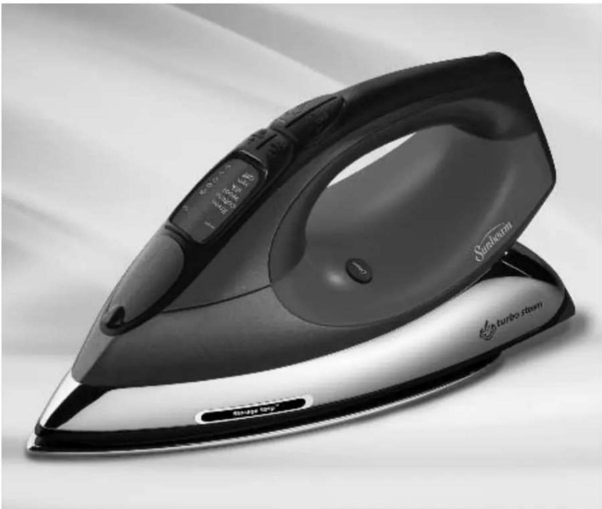 SUNBEAM Turbo Steam 6062 - Turbo SteamIron Plancha Turbo Steam™ - 1