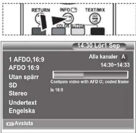 SAMSUNG LE32S86BC - Visa programinformation - 1