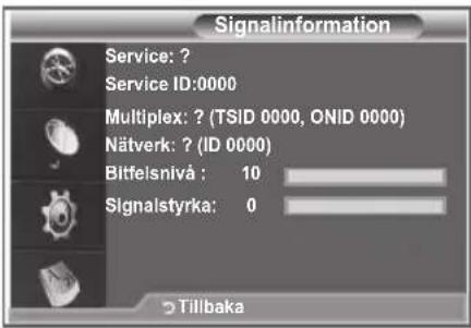 SAMSUNG LE32S86BC - Kontrollera signalinformation - 1