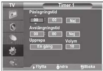 SAMSUNG LE32S86BC - Slå på och stänga av TV:n automatiskt - 2