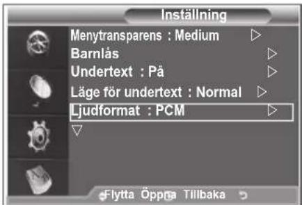 SAMSUNG LE32S86BC - Välja ljudformat - 1