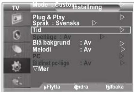 SAMSUNG LE32S86BC - Slå på och stänga av TV:n automatiskt - 1