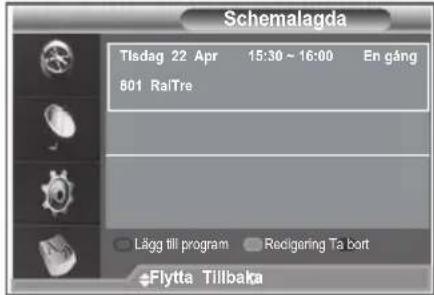 SAMSUNG LE32S86BC - Använda Schemalagda - 3