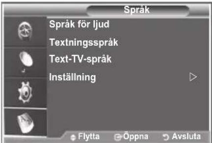 SAMSUNG LE32S86BC - Språk - 4