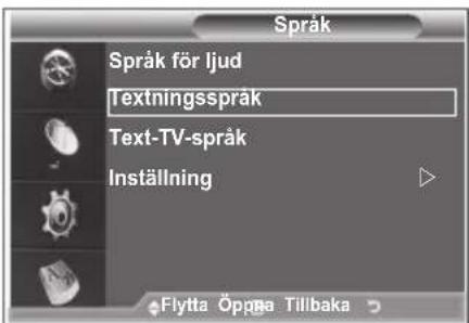 SAMSUNG LE32S86BC - Välja önskat språk - 2