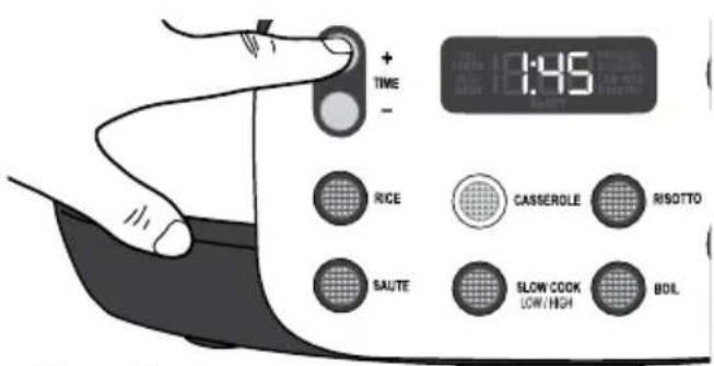 + TIME - RICE CASSEROLE RISOTTO SAUTE SLOW COOK LOW / HIGH BOIL 1:45