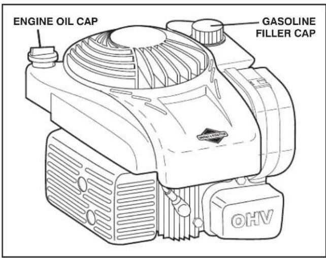 ENGINE OIL CAP GASOLINE FILLER CAP OHV