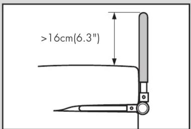 >16cm(6.3")