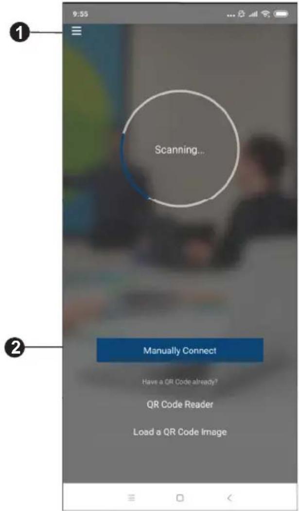 Scanning... Manually Connect Have a QR Code already? QR Code Reader Load a QR Code Image