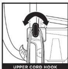 UPPER CORD HOOK