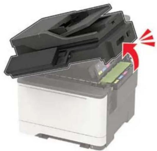 PANTUM CM7105DN - Replacing the waste toner bottle - 1