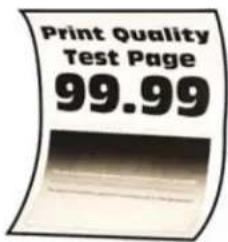Print Quality Test Page 99.99