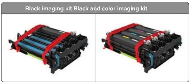 Black imaging kit Black and color imaging kit