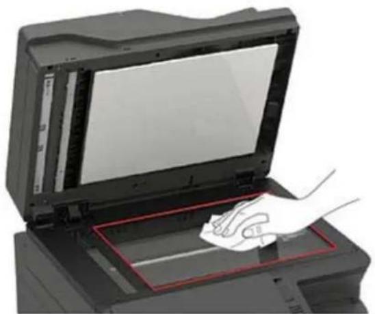 PANTUM CM7105DN - Cleaning the scanner - 4