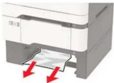 PANTUM CM7105DN - Paper jam in trays - 2