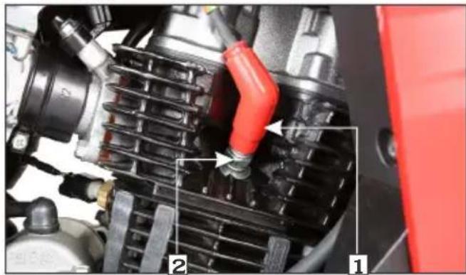 HERO Xtreme 200S (2020) - SPARK PLUG INSPECTION Recommended plugs: NGK-CPR 8 EA9 - 1