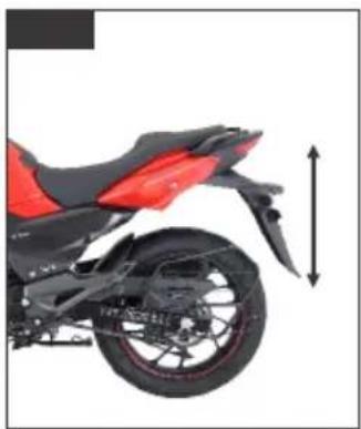 HERO Xtreme 200S (2020) - Front and rear suspension inspection - 2