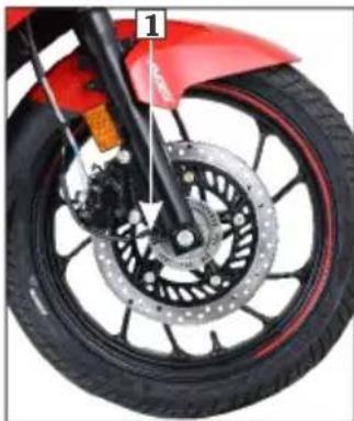 HERO Xtreme 200S (2020) - The ABS system is self-regulating and always active once vehicle speed exceeds 5 km/h. - 1