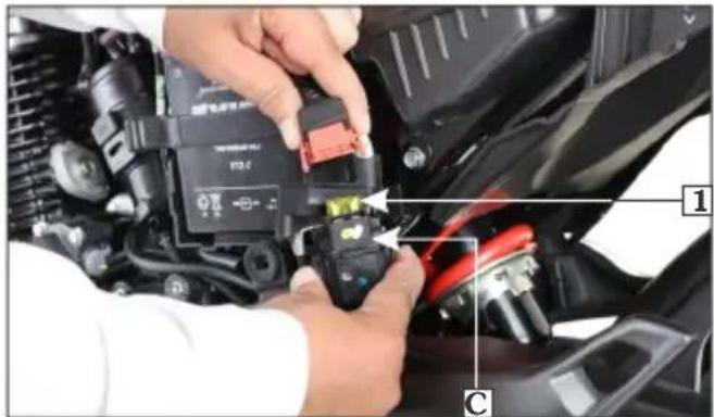HERO Xtreme 200S (2020) - Starter magnetic switch (C) - 1