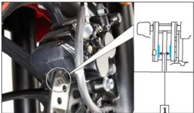 HERO Xtreme 200S (2020) - Front brake - 1