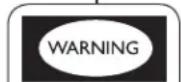 American Range SEC30 - WARNING! - 1