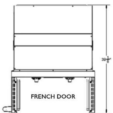 FRENCH DOOR 30 1/8"