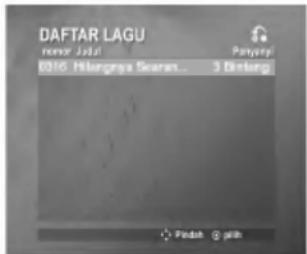 DAFTAR LAGU never Judi Ponyayi 2016 Hilangaya Searan... 3 Birlang Podah gink