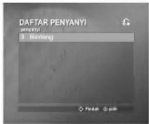 DAFTAR PENYANYI Penyanyi 3 Barbeng Sendah Edit