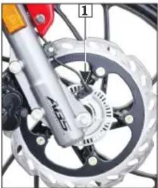 HERO Xpulse 200T (2021) - The ABS system is self-regulating and always active once vehicle speed exceeds 5 km/h. - 1
