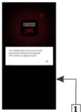 How to Relate your access to contact preventor to disinvestments with intervention on digital display 1