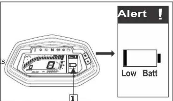 Alert ! Low Batt 1