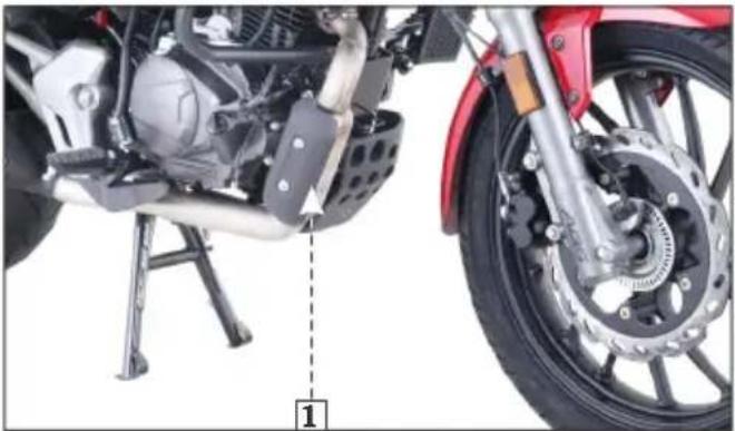 HERO Xpulse 200T (2021) - CATALYTIC CONVERTER - 1