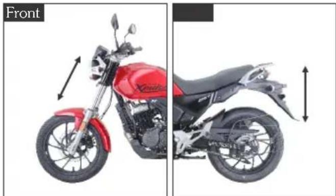 HERO Xpulse 200T (2021) - Front and rear suspension inspection - 1